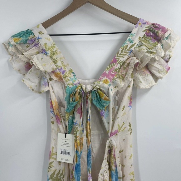 Spell & the Gypsy Collective Lei Lei Frill Gown Maxi Dress XXL NWT - Picture 7 of 8